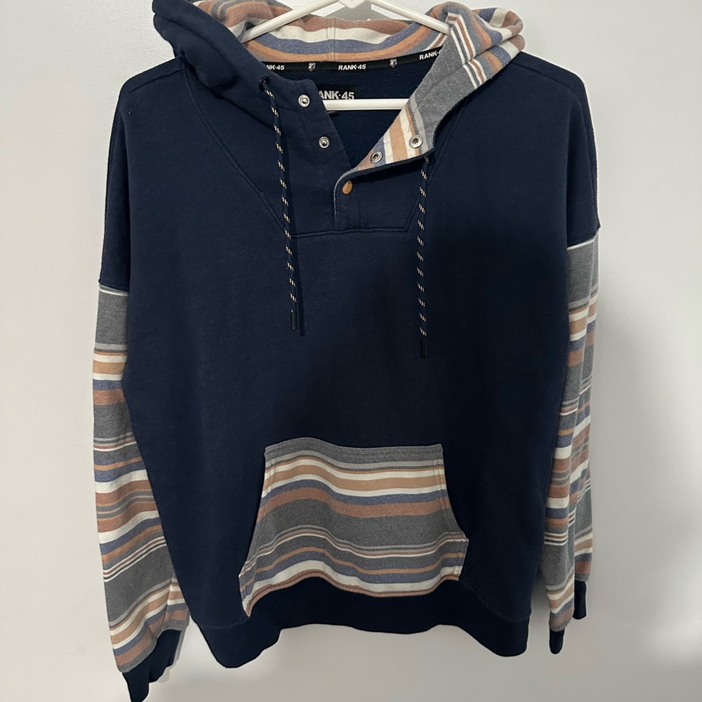 RANK 45 Women's Blue Sweatshirt